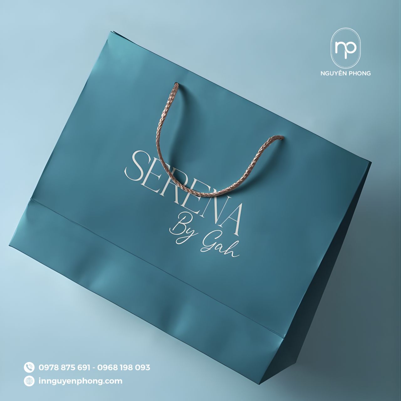 Mẫu túi giấy dành cho công ty du học, giáo dục